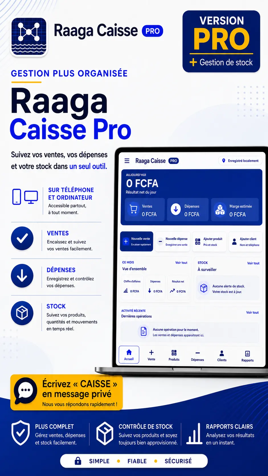 Aperçu de Raaga Caisse Pro
